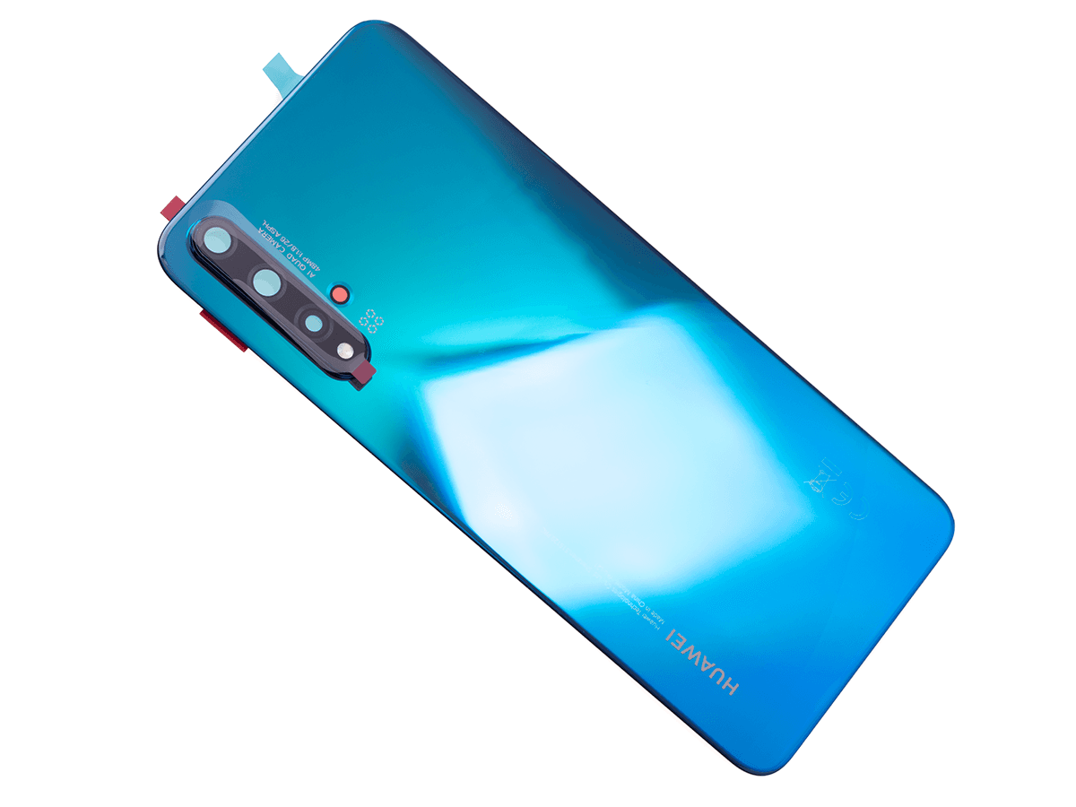 Oryginalna Klapka baterii Huawei Nova 5T - niebieska