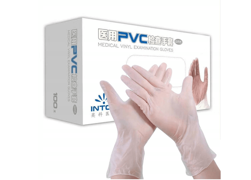 Jednorázové lékařské rukavice 100 ks bezbarvé velikosti M