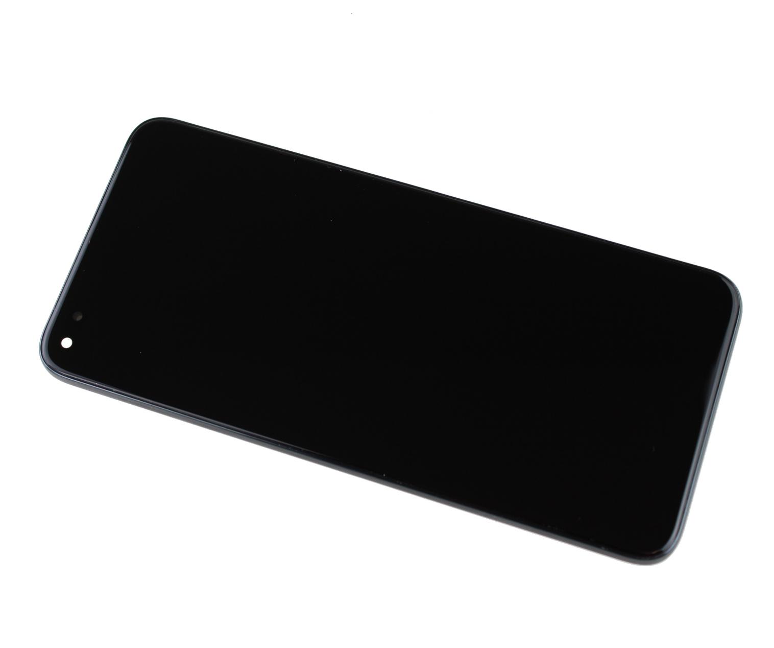 Originál LCD + Dotyková vrstva Huawei Nova 8i černá repasovaný díl - vyměněné sklíčko