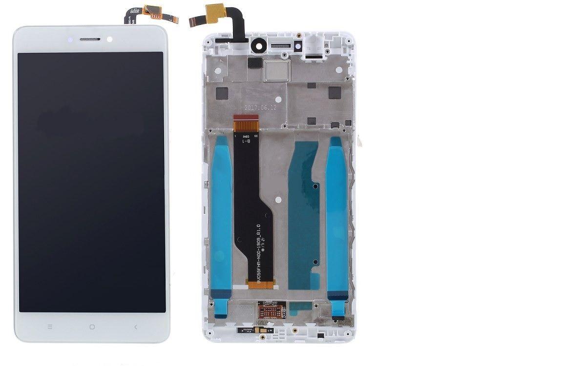 LCD + TOUCH SCREEN XIAOMI REDMI NOTE 4X WHITE WITH FRAME