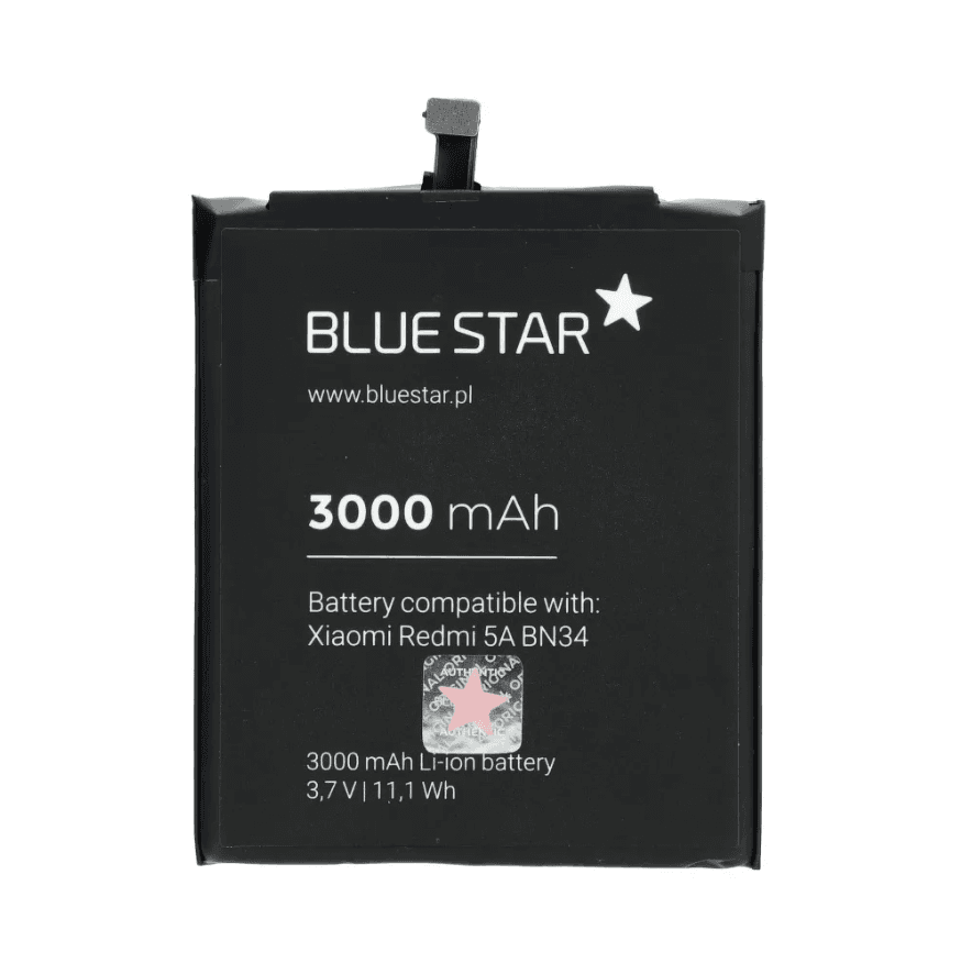 Battery BN34 Xiaomi Redmi 5a 3000 mAh Blue Star