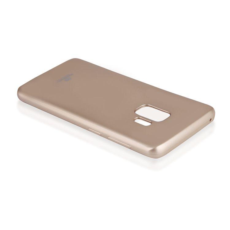 Silikonový obal Samsung Galaxy S9 G960 zlatý Mercury Jelly