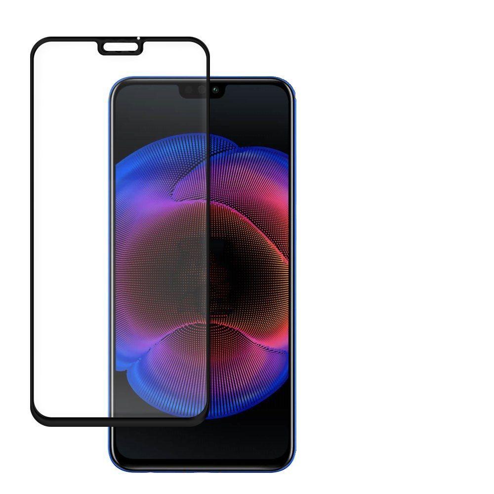 Ochranné sklo Huawei Honor 8x černé celoplošné lepidlo