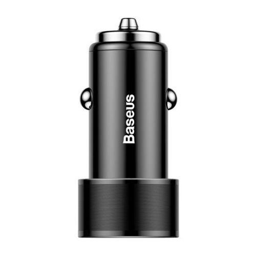 Baseus 2xUSB 3.4A car charger + iphone 1m 2A cable black TZXLD-A01