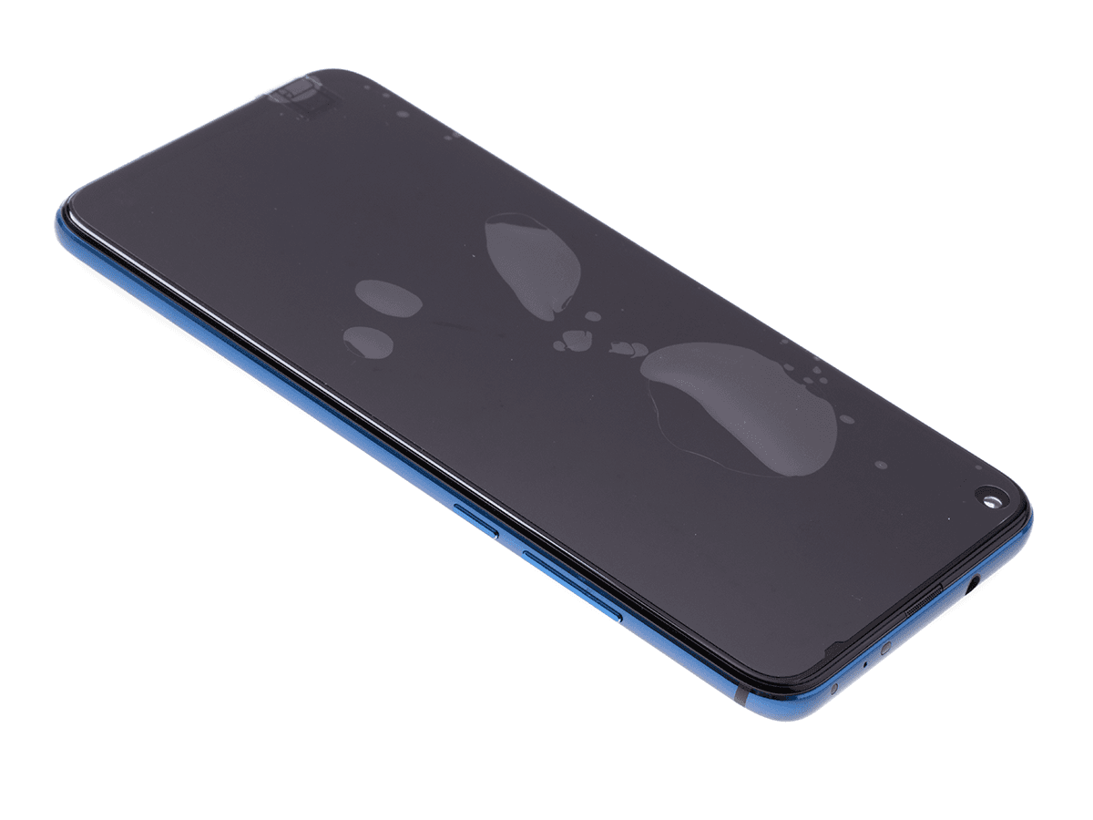 Originál LCD + Dotyková vrstva s baterii Huawei Honor View 20 modrá