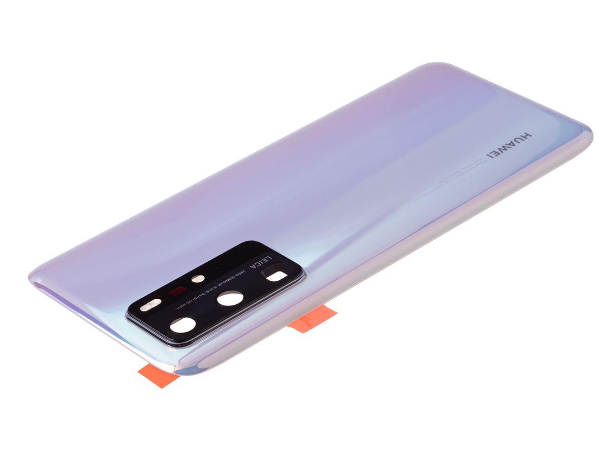 Original Battery cover Huawei P40 Pro White  (disassembly)