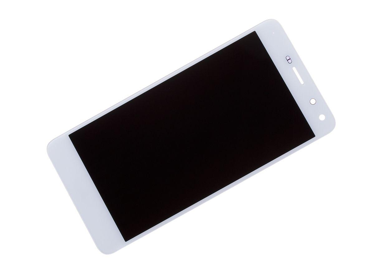 LCD + dotyková vrstva Huawei Y5/Y6 2017 stříbrno-bílý