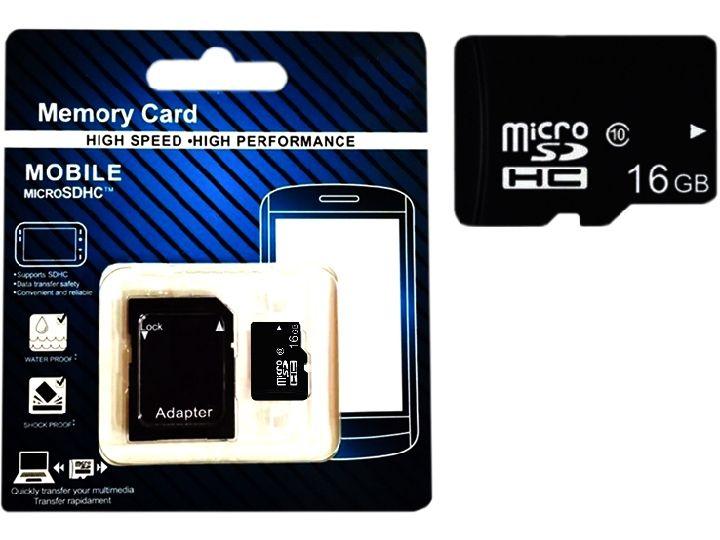 Paměťová karta 16GB High Speed EB Micro SDHC