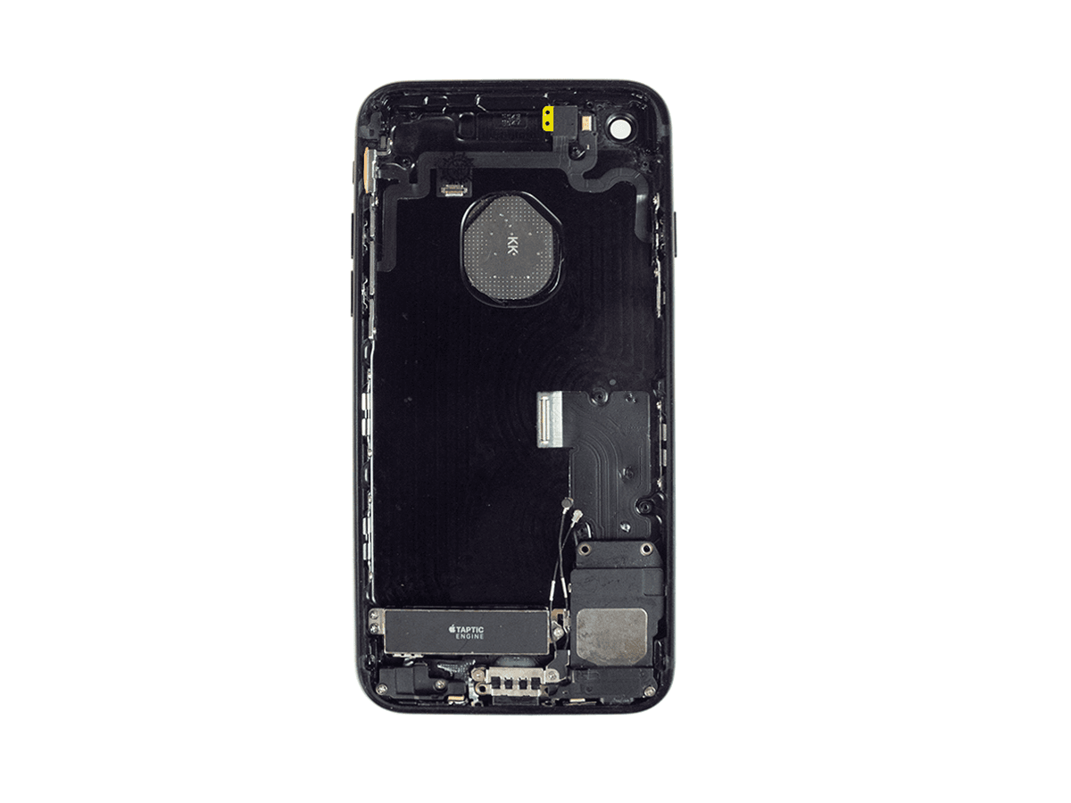 Battery cover iPhone 7  with charging connector jet black
