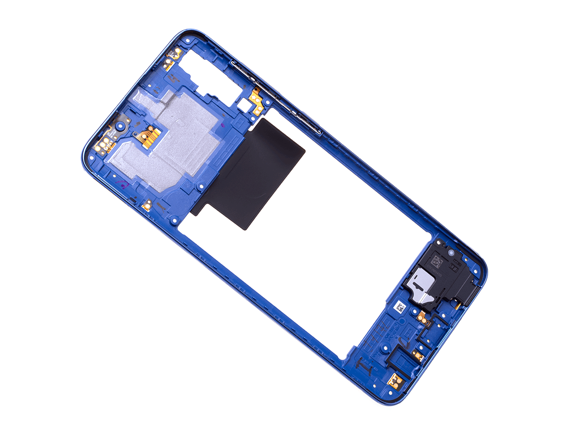 Originál Korpus středový díl Samsung Galaxy A70 SM-A705 korpus modrý