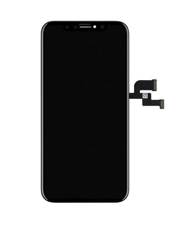 Original LCD display with touch screen iPhone XS Max (4 bit) - black rafubrished