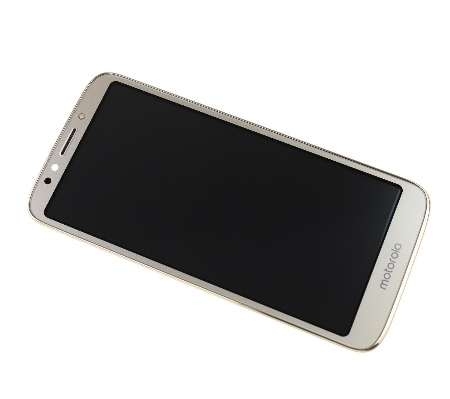 Oryginalny Wyświetlacz LCD + Ekran dotykowy Motorola XT1920 Moto E5 Play - złoty (oryginalny)