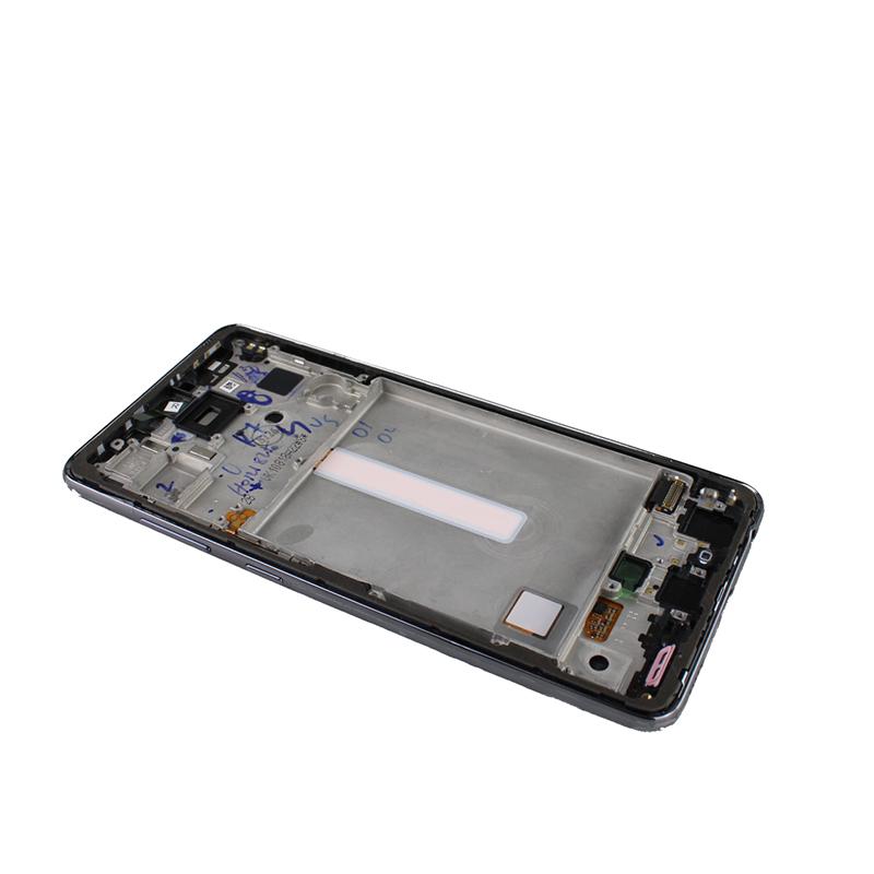 Wyświetlacz LCD + Ekran dotykowy + Ramka Samsung SM-A528 Galaxy A52s czarny (Incell)