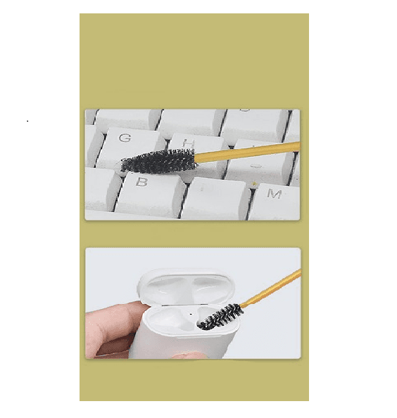 Electronics cleaning brush