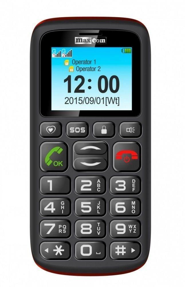 Phone  MaxCom MM428BB - new