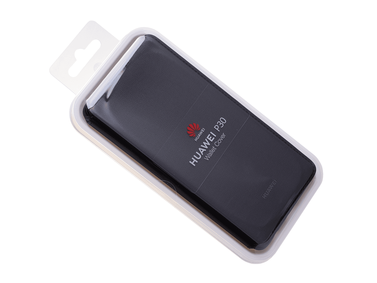 Oryginal Case Wallet Cover Huawei P30 - black