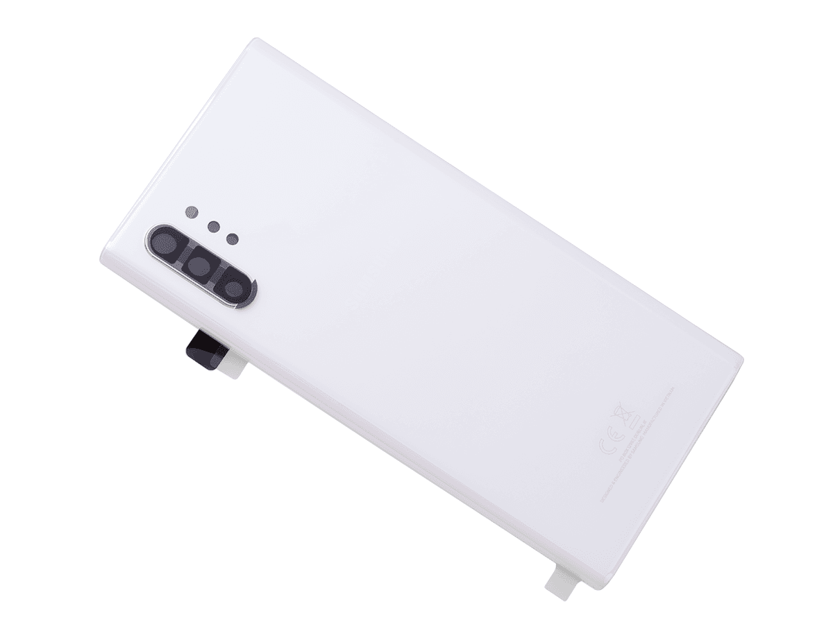 Oryginalna Klapka baterii Samsung SM-N975 Galaxy Note 10 Plus biała Aura White