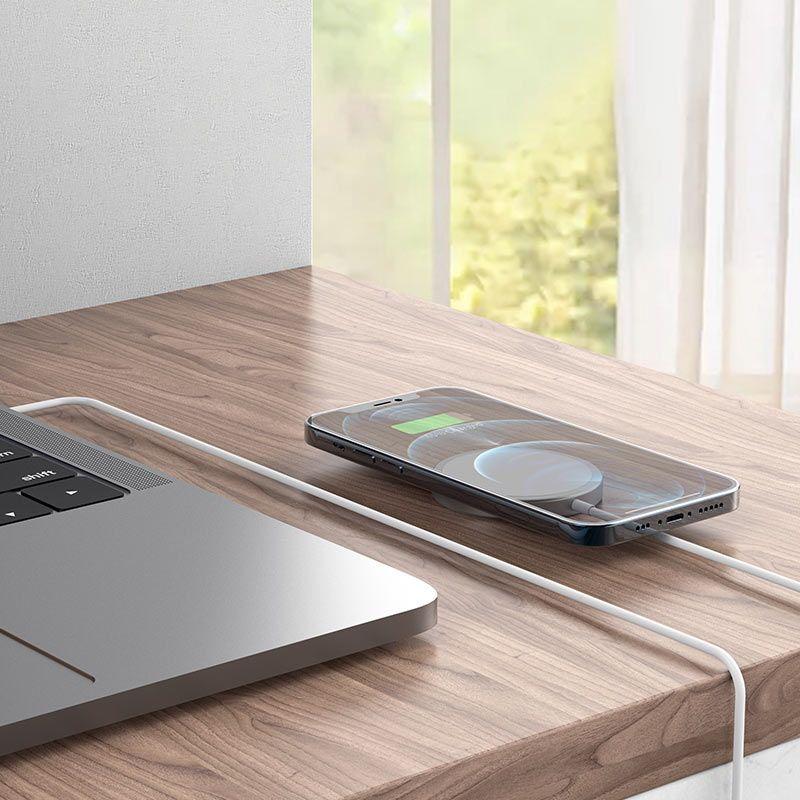 HOCO Wireless Charger - CW30 Pro 15W MagSafe silver