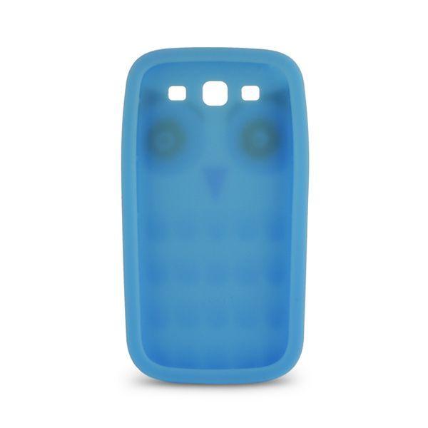 Silikonový obal Sony Xperia M4 modrý animal 3d owl