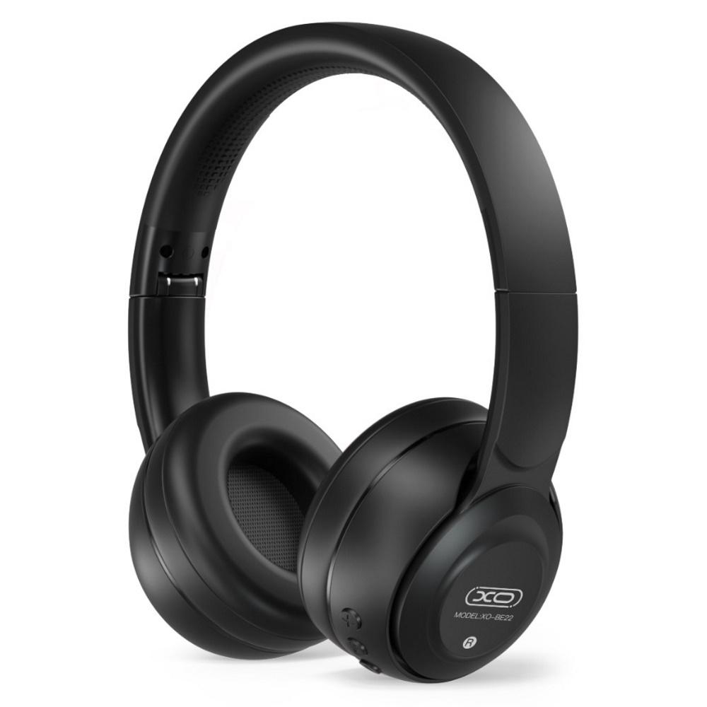 XO Bluetooth headphones BE22 black