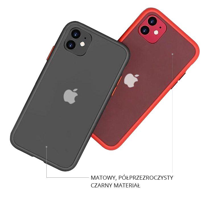 Obal iPhone XR červený Hybrid