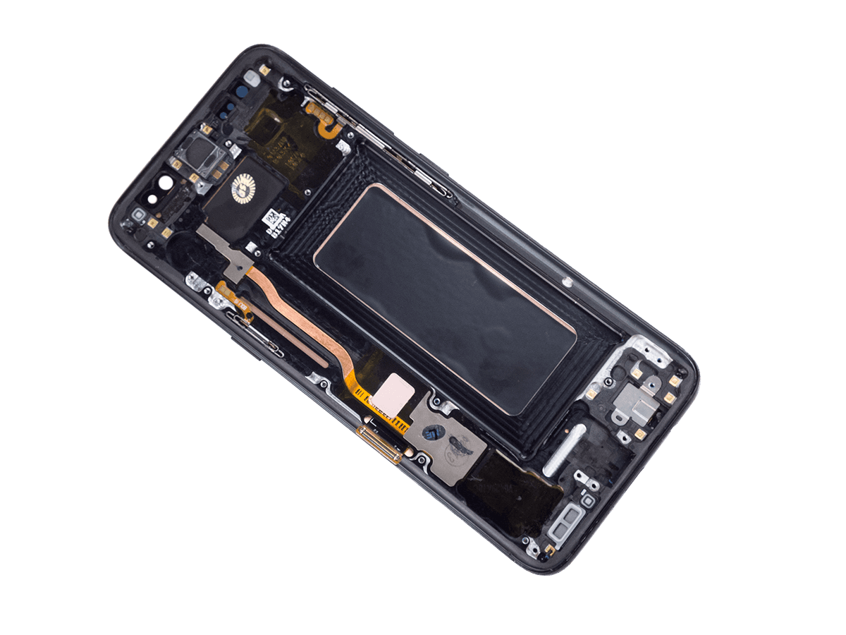ORIGINAL LCD + TOUCH SCREEN SAMSUNG G950 S8 BLACK (REFURBISHED)