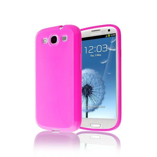 Silikonový obal Samsung Galaxy Xcover 2 S7710 růžový
