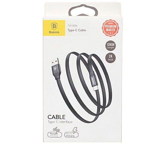 CABLE USB BASEUS Nimble Type-C 2A 120cm black