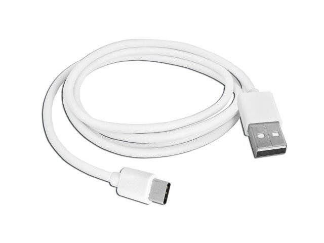 USB kabel Typ-C 2m bílý