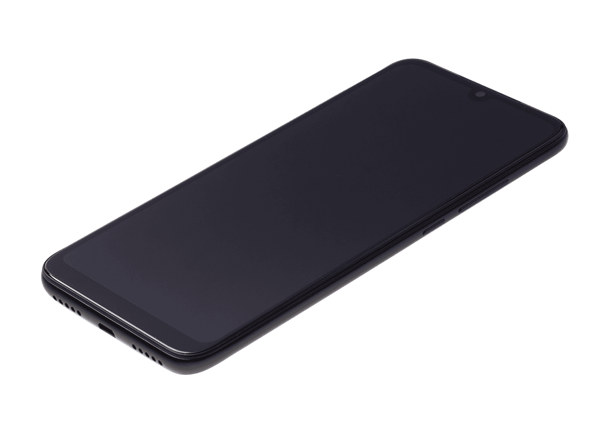 Original Front cover with touch screen and LCD dispaly Xiaomi Redmi 7 - black