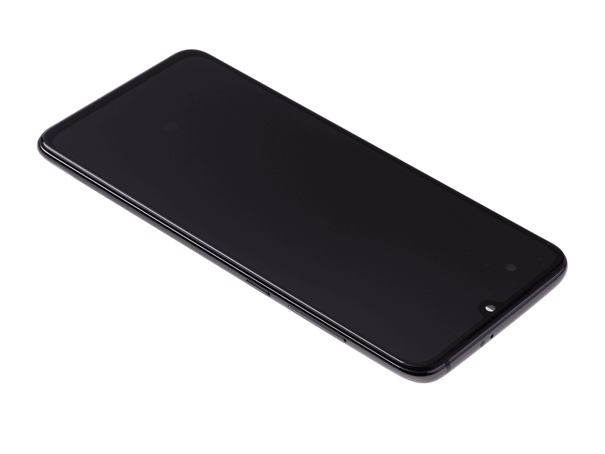 Originál LCD + Dotyková vrstva Xiaomi Mi9 černá repasovaný díl - vyměněné sklíčko