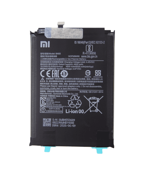 Oryginalna Bateria BN55 Xiaomi Redmi Note 9S
