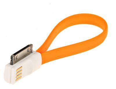 Cable USB iPhone 4G/4S/4 orange