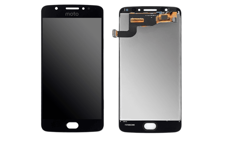 Wyświetlacz LCD + ekran dotykowy Motorola XT1762 Moto E4 czarny