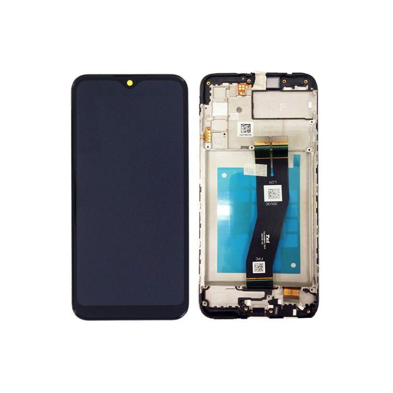 Originál LCD + Dotyková vrstva Samsung Galaxy A02s SM-A025G černá - repasovaný díl vyměněné sklíčko