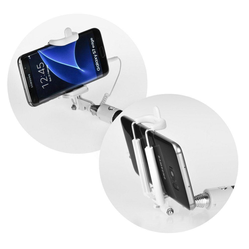 Selfie stick combo Mini (remote control) - black/white
