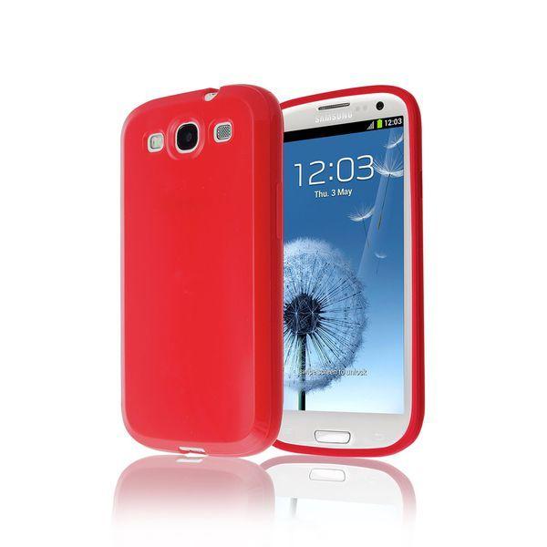 Silikonový obal Samsung S7 Edge G935 červený 0,3mm Candy