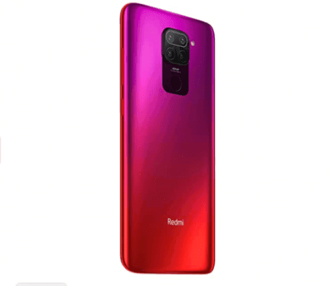 Oryginalna Klapka baterii Xiaomi Redmi Note 9 - czerwona