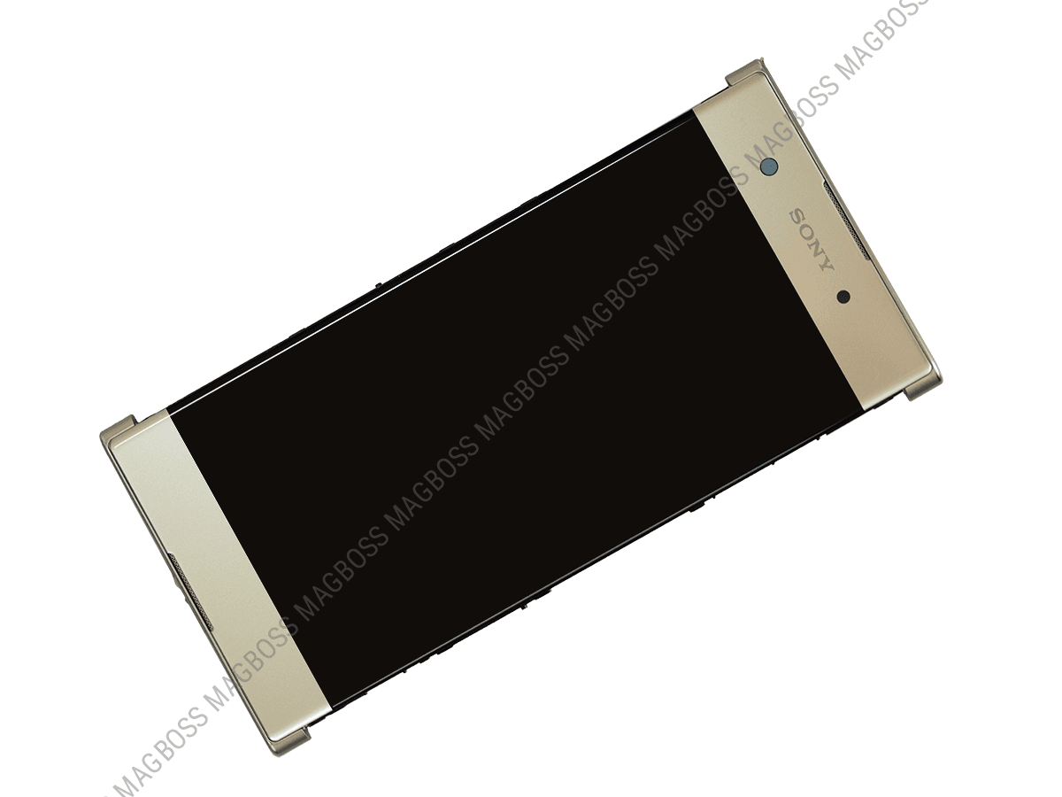 Wyświetlacz LCD + ekran dotykowy Sony Xperia XA1 Ultra złoty C7