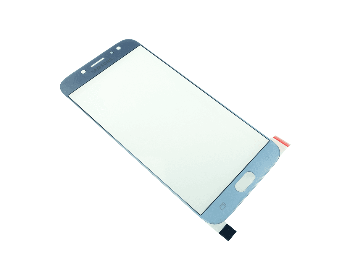 LCD Sklíčko Samsung Galaxy J7 2017 SM-J730 modré - sklíčko displeje