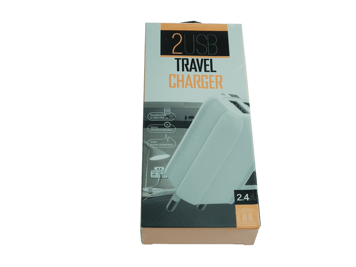 Travel charger adapter Belly BL-05 2xUSB 2,4A