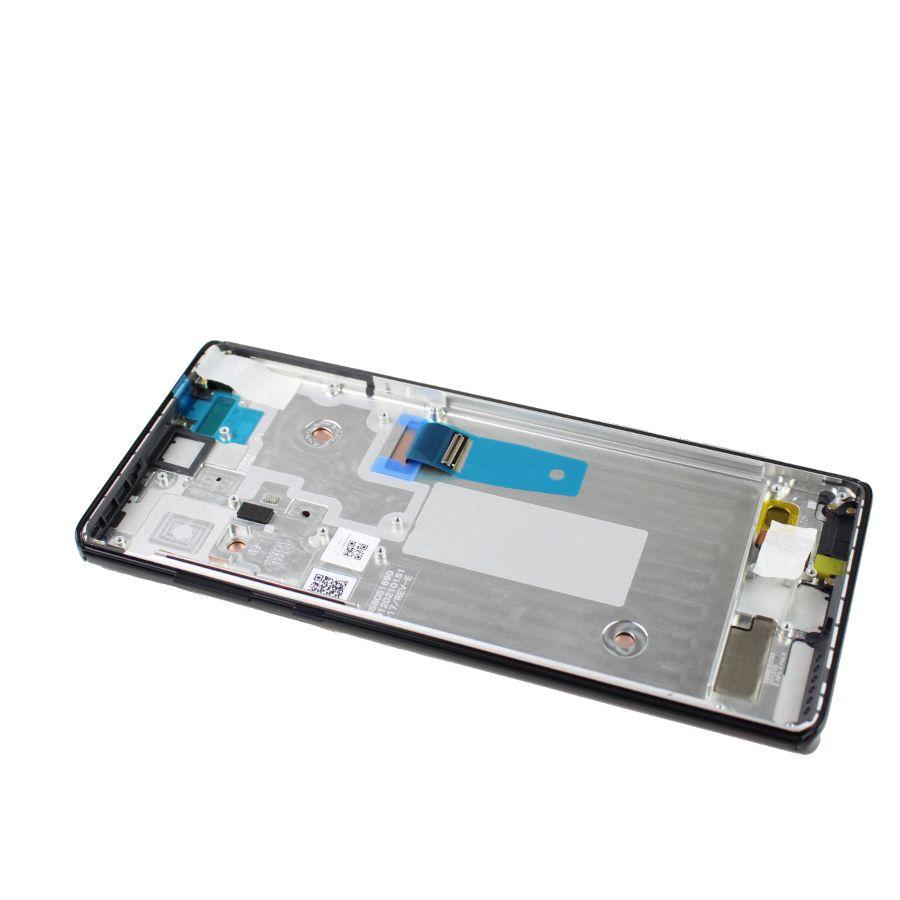 Oryginalny Wyświetlacz LCD + Ekran dotykowy Motorola Edge Plus XT2061 - czarny