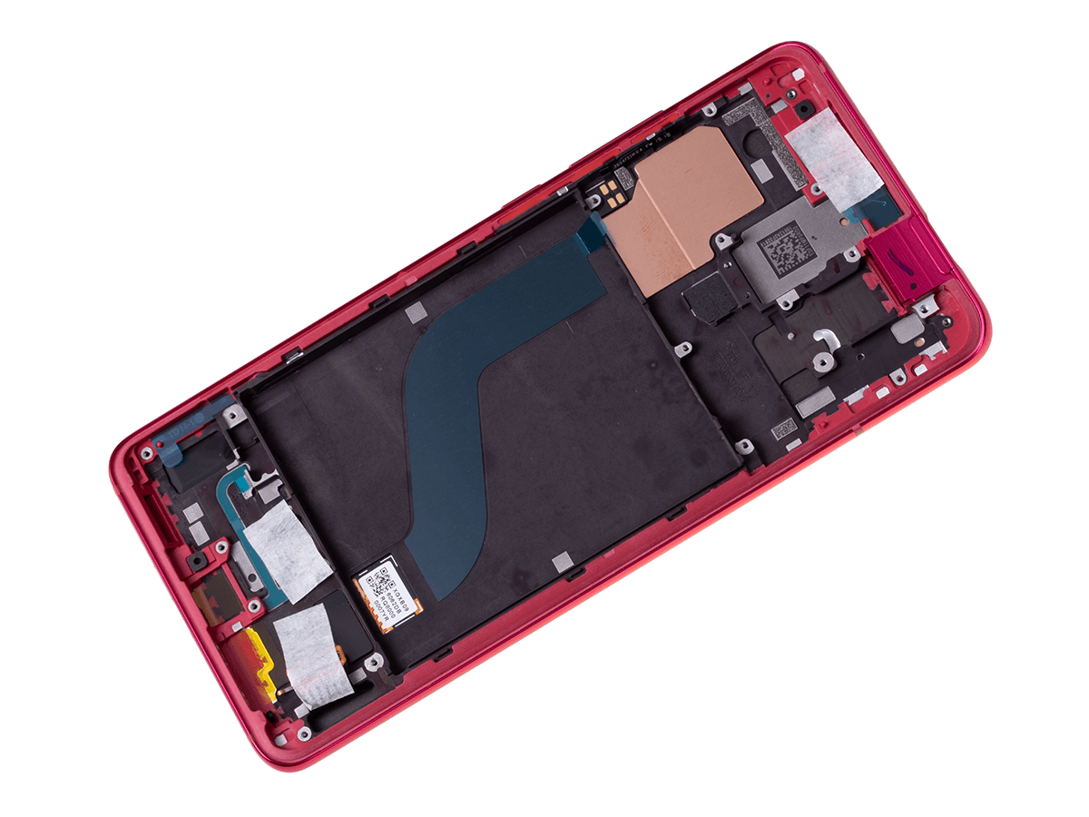 Original LCD + touch screen display Xiaomi Mi 9T - red