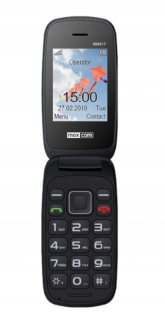 Telefon Maxcom Comfort MM817 czarny