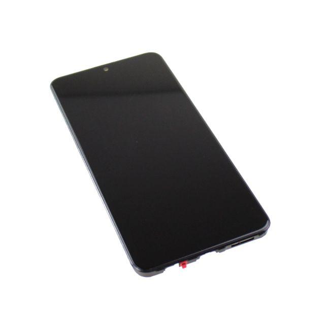 ORYGINALNY Wyświetlacz LCD + ekran dotykowy LG K50s (LMX540EMW) Niebieski