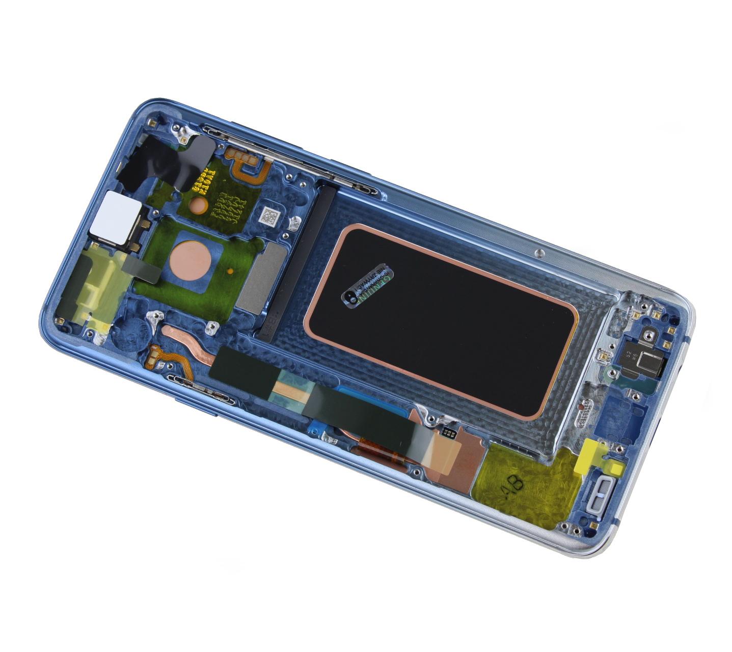 Original LCD + Touch Screen Samsung SM-G965 Galaxy S9 Plus - Polaris Blue