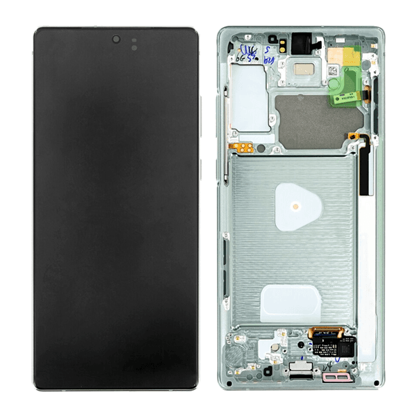 Originál LCD + Dotyková vrstva Galaxy Note 20 SM-N980 - Galaxy Note 20 5G SM-N981 zelená