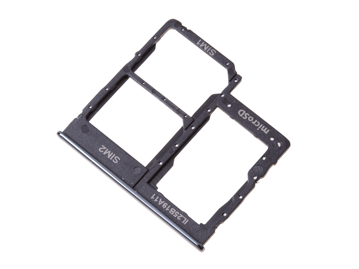 Original SIM  tray card Samsung SM-A405 Galaxy A40 - black