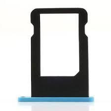 SIM card tray iPhone 5C blue