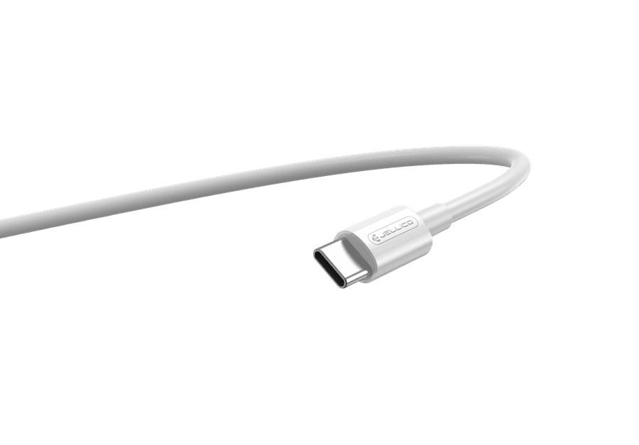 JELLICO cable B1 USB-C - USB-C PD 60W 1M White